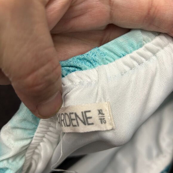 ARDENE Tune Dress Women Size Extra Large XL Green White Brown Orange Multicolor - Picture 3 of 8